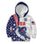 Custom United States Ice Hockey Kid Hoodie USA Go Champions