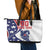 Custom United States Ice Hockey Leather Tote Bag USA Go Champions