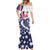 Custom United States Ice Hockey Mermaid Dress USA Go Champions