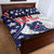 Custom United States Ice Hockey Quilt Bed Set USA Go Champions