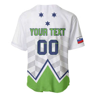 Custom Slovenia Hockey Baseball Jersey Risi Go Champions