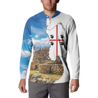 Sardinia Italy Button Sweatshirt Santu Antine With Map