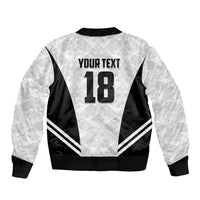 Custom Egypt Football Bomber Jacket 2026 Glory Run White Edition