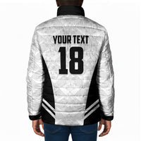 Custom Egypt Football Padded Jacket 2026 Glory Run White Edition