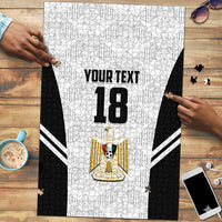 Custom Egypt Football Puzzle 2026 Glory Run White Edition