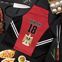 Custom Egypt Football Apron 2026 Glory Run Red Edition