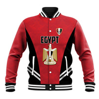 Custom Egypt Football Baseball Jacket 2026 Glory Run Red Edition
