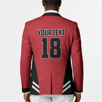 Custom Egypt Football Blazer 2026 Glory Run Red Edition