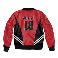 Custom Egypt Football Bomber Jacket 2026 Glory Run Red Edition