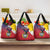 Colombia Coat Of Arms Grocery Bag With Flag Style And Fork Partern