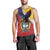 Colombia Coat Of Arms Men Tank Top With Flag Style And Folk Pattern - Wonder Print Shop