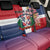 Personalized Dominican Republic Bayahbe Rose Back Car Seat Cover - Wonder Print Shop