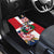 Personalized Dominican Republic Bayahbe Rose Car Mats - Wonder Print Shop