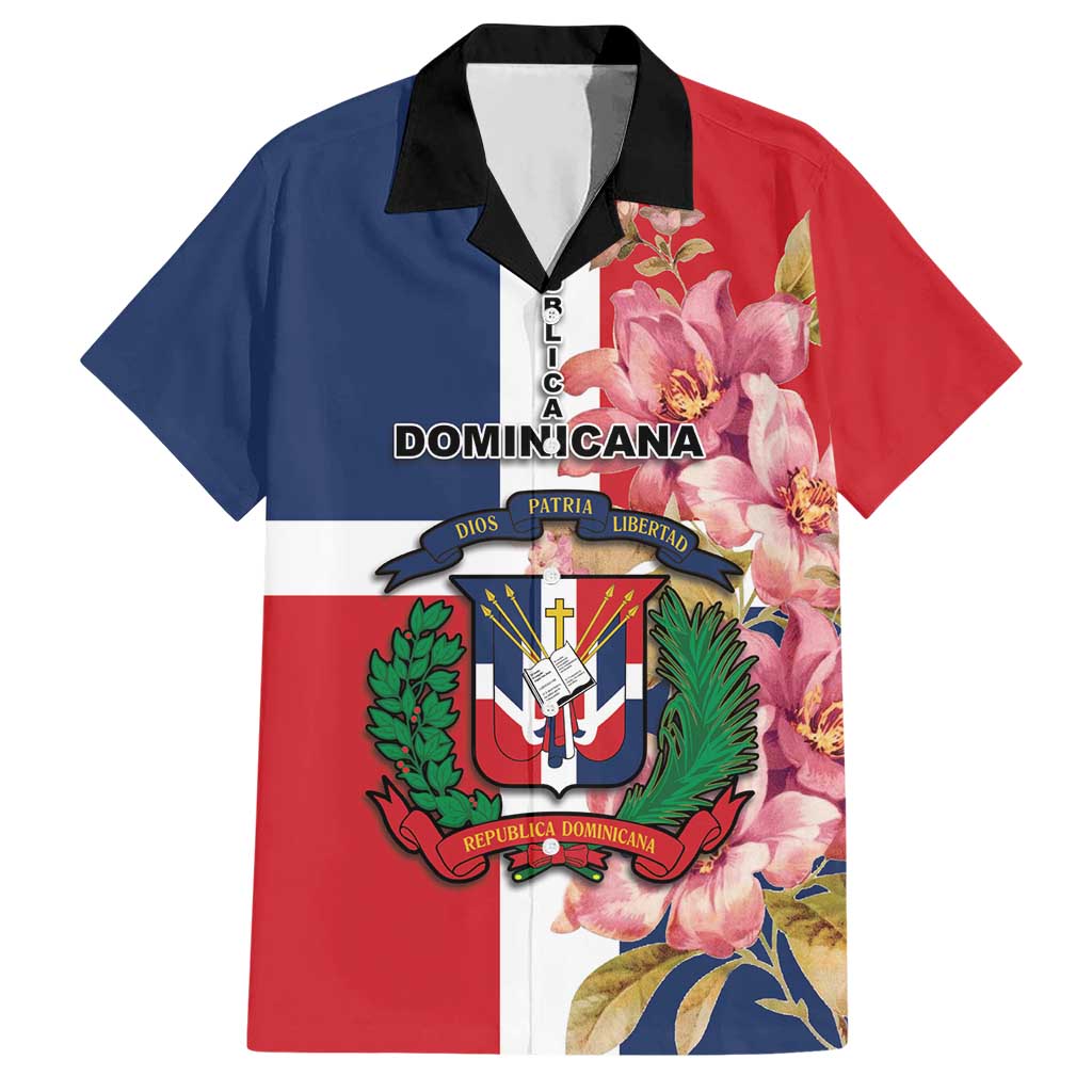 Personalized Dominican Republic Bayahbe Rose Hawaiian Shirt - Wonder Print Shop