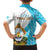 Personalized Honduras Coat Of Arms Kid Hawaiian Shirt Flag Color Style - Wonder Print Shop