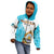 Personalized Honduras Coat Of Arms Kid Hoodie Flag Color Style - Wonder Print Shop