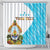 Personalized Honduras Coat Of Arms Shower Curtain Flag Color Style