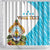 Personalized Honduras Coat Of Arms Shower Curtain Flag Color Style