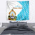 Personalized Honduras Coat Of Arms Tapestry Flag Color Style