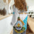 Personalized Honduras Coat Of Arms Women Casual Shirt Flag Color Style - Wonder Print Shop