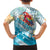 Personalized Roatan Honduras Hawaiian Shirt Scarlet Macaw With Hibiscus Flowers - Wonder Print Shop