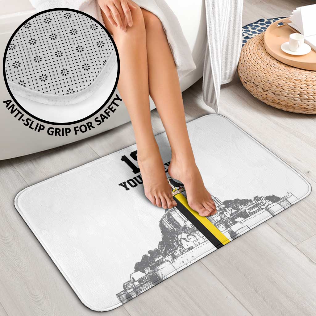 Custom Cornwall Football Bathroom Set Mont Saint Michel - Wonder Print Shop