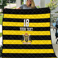 Custom Cornwall Rugby Quilt One and All - Wonder Print Shop