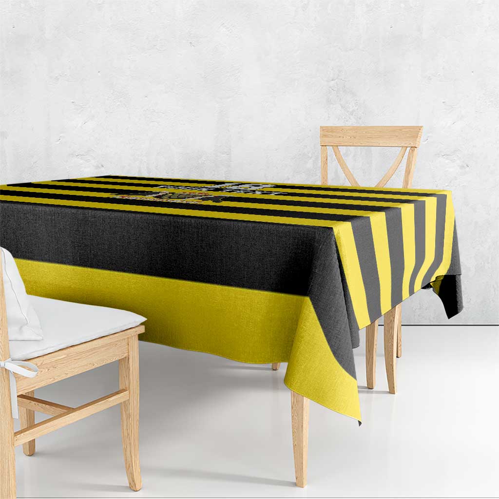 Custom Cornwall Rugby Tablecloth One and All - Wonder Print Shop