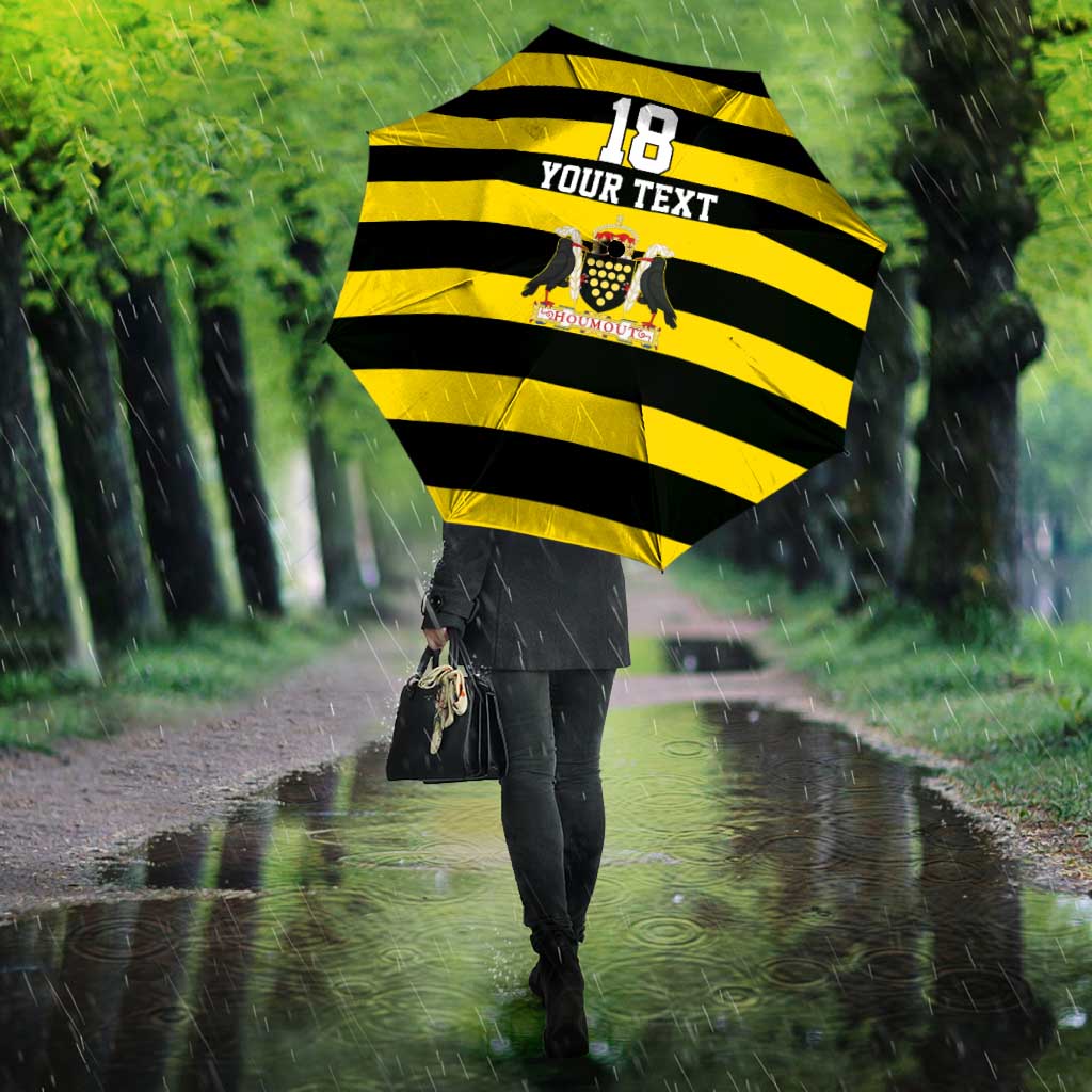 Custom Cornwall Rugby Umbrella One and All - Wonder Print Shop