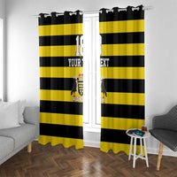 Custom Cornwall Rugby Window Curtain One and All - Wonder Print Shop