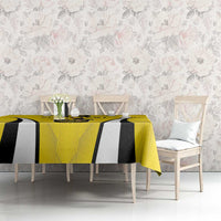 Custom Cornwall Rugby Tablecloth Cornish Chough Go Champion - Wonder Print Shop