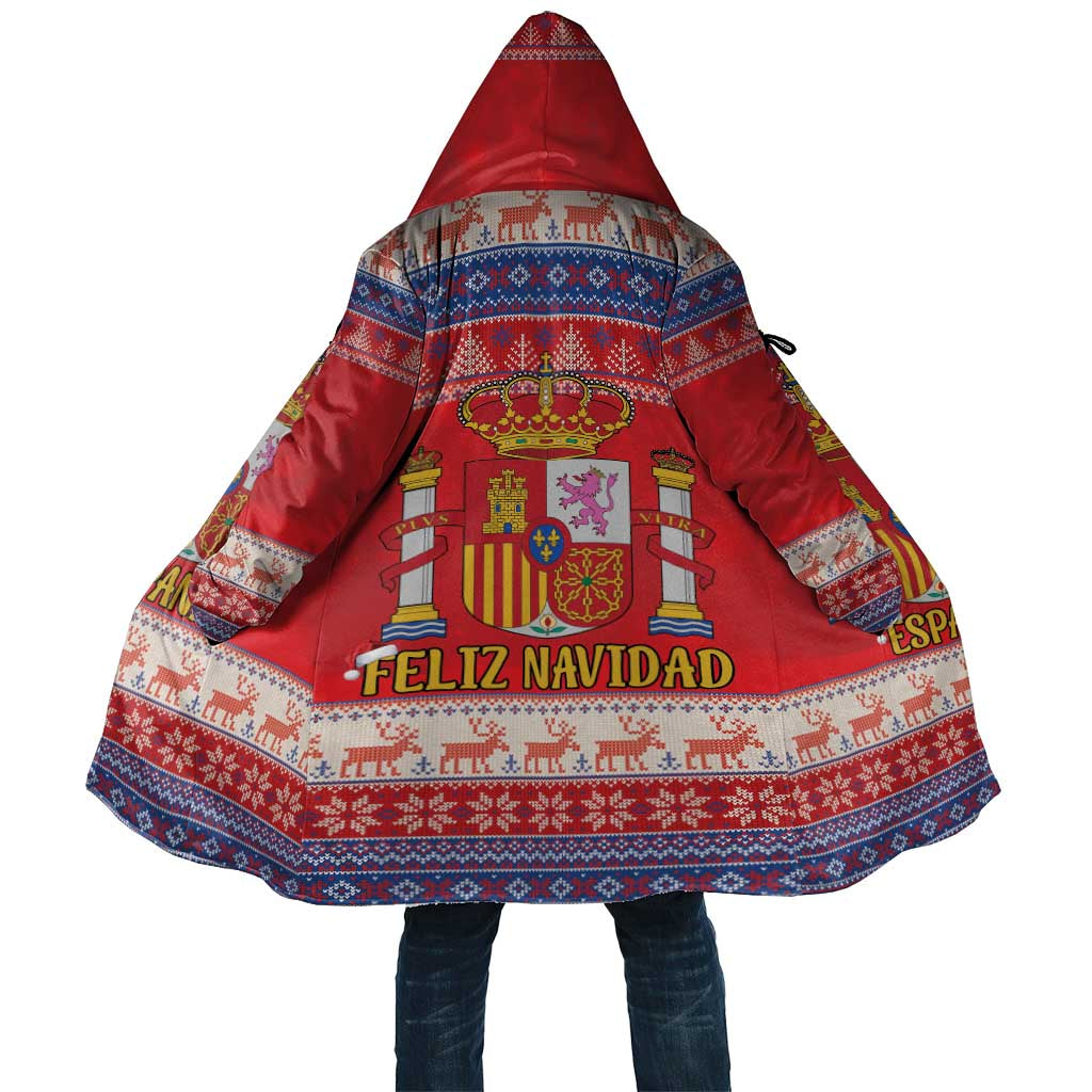 Spain Coat Of Arms Christmas Cloak Feliz Navidad - Wonder Print Shop