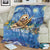 Sloth Starry Night Blanket I'm Not Lazy