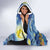 Sloth Starry Night Hooded Blanket I'm Not Lazy