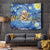 Sloth Starry Night Tapestry I'm Not Lazy