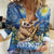 Sloth Starry Night Women Casual Shirt I'm Not Lazy