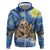 Sloth Starry Night Zip Hoodie I'm Not Lazy - Wonder Print Shop