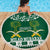 Saudi Arabia Christmas Beach Blanket Coat Of Arms Milad Mubarak - Wonder Print Shop