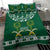 Saudi Arabia Christmas Bedding Set Coat Of Arms Milad Mubarak - Wonder Print Shop