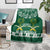 Saudi Arabia Christmas Blanket Coat Of Arms Milad Mubarak