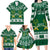 Saudi Arabia Christmas Family Matching Long Sleeve Bodycon Dress and Hawaiian Shirt Coat Of Arms Milad Mubarak - Wonder Print Shop