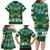 Saudi Arabia Christmas Family Matching Long Sleeve Bodycon Dress and Hawaiian Shirt Coat Of Arms Milad Mubarak - Wonder Print Shop