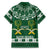 Saudi Arabia Christmas Family Matching Long Sleeve Bodycon Dress and Hawaiian Shirt Coat Of Arms Milad Mubarak - Wonder Print Shop