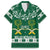 Saudi Arabia Christmas Family Matching Off Shoulder Short Dress and Hawaiian Shirt Coat Of Arms Milad Mubarak - Wonder Print Shop