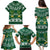 Saudi Arabia Christmas Family Matching Puletasi and Hawaiian Shirt Coat Of Arms Milad Mubarak - Wonder Print Shop