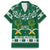 Saudi Arabia Christmas Family Matching Short Sleeve Bodycon Dress and Hawaiian Shirt Coat Of Arms Milad Mubarak - Wonder Print Shop