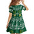 Saudi Arabia Christmas Family Matching Tank Maxi Dress and Hawaiian Shirt Coat Of Arms Milad Mubarak - Wonder Print Shop