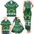 Saudi Arabia Christmas Family Matching Tank Maxi Dress and Hawaiian Shirt Coat Of Arms Milad Mubarak - Wonder Print Shop