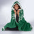 Saudi Arabia Christmas Hooded Blanket Coat Of Arms Milad Mubarak