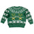 Saudi Arabia Christmas Kid Ugly Christmas Sweater Coat Of Arms Milad Mubarak - Wonder Print Shop